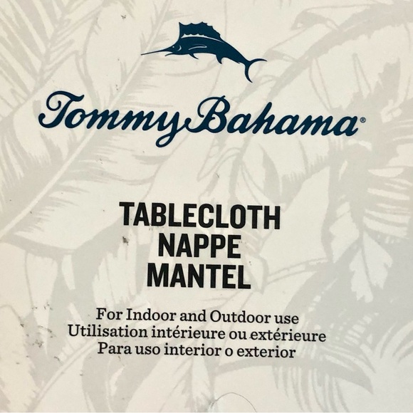 NIP Tommy Bahama Tropical Tablecloth 60x102 - Picture 3 of 7
